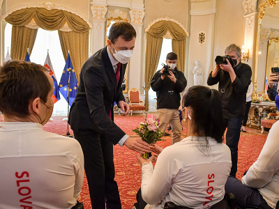 Eduard Heger privítal medailistov z paraolympiády v Pekingu