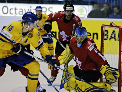 Patrik Berglund v útoku