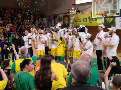 Patrioti Levice sa stali víťazmi Niké Slovenskej basketbalovej ligy