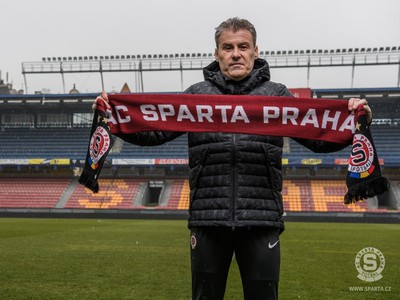 Nový tréner Sparty Praha