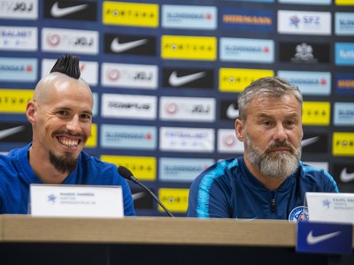 Marek Hamšík a Pavel Hapal