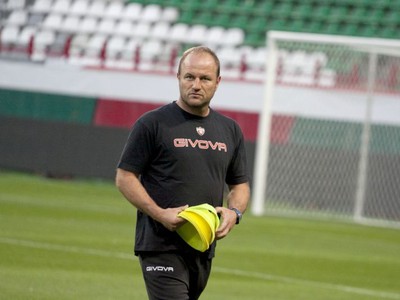 Pavel Hoftych na tréningu