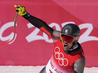 Nórsky lyžiar Aleksander Aamodt Kilde získal bronzovú medailu v super-G