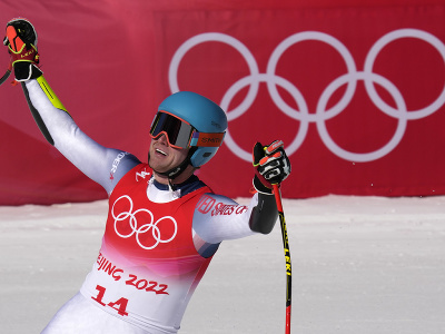 Americký lyžiar Ryan Cochran-Siegle získal striebornú medailu v super-G