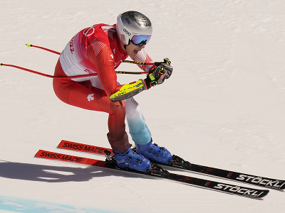 Švajčiarsky lyžiar Marco Odermatt nedokončil super-G na ZOH 2022