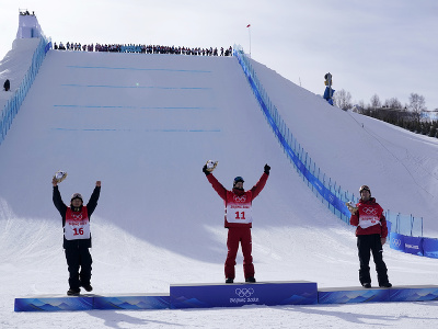 Kanadský snoubordista Max Parrot získal na ZOH 2022 v Pekingu zlatú medailu v disciplíne slopestyle