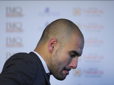 Sklamaný Pep Guardiola