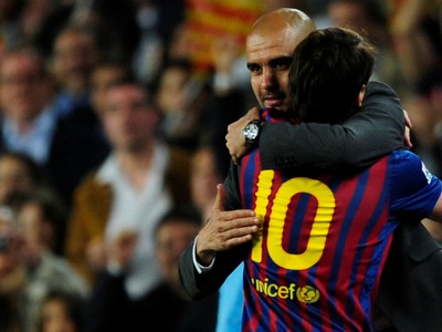Messi sa lúči s Guardiolom