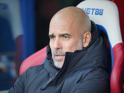 Pep Guardiola, manažér Manchestru