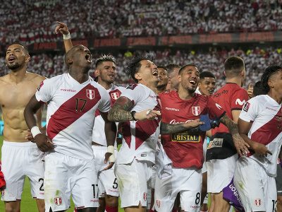 Futbalisti Peru oslavujú postup do interkontinentálnej baráže o MS 2022