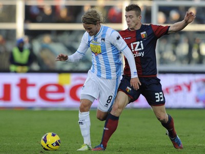 Juraj Kucka a Birkir Bjarnason