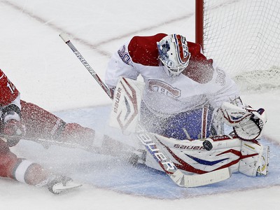 Peter Budaj a Eric Staal