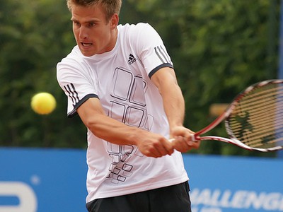 Peter Gojowczyk na turnaji