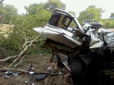 Vrak Petrovho auta BMW X5