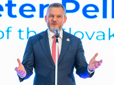 Na snímke prezident SR