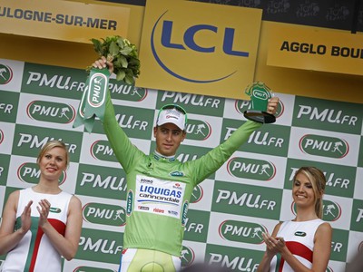 Peter Sagan po triumfe v 3. etape