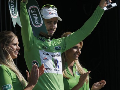 Peter Sagan si udržal zelený dres