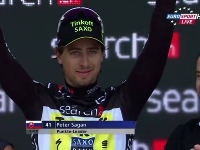 Peter Sagan sa na Okolo Švajčiarska stal lídrom bodovacej súťaže