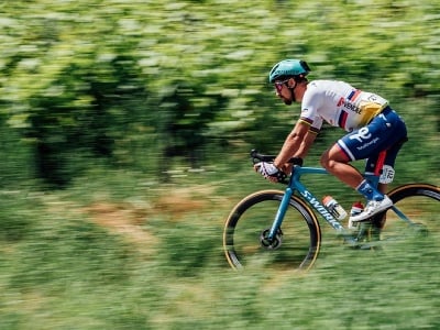 Peter Sagan počas pretekov Okolo Švajčiarska