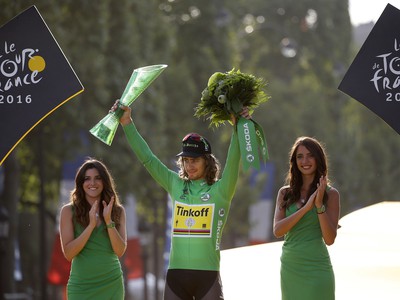 Peter Sagan vyhral piatýkrát v kariére zelený dres na Tour de France