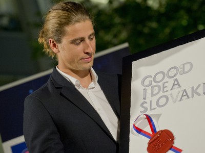 Peter Sagan je prvým nositeľom čestného titulu Veľvyslanec značky Dobrý nápad Slovensko (Good Idea Slovakia)