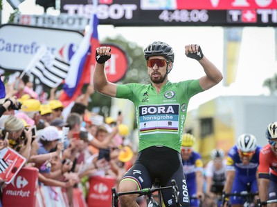 Peter Sagan triumfoval v piatej etape Tour de France