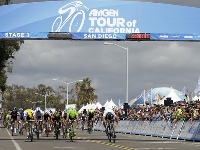 Peter Sagan sa stal víťazom 1. etapy pretekov Okolo Kalifornie