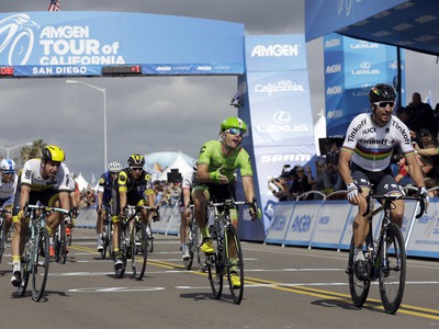 Peter Sagan sa stal víťazom 1. etapy pretekov Okolo Kalifornie