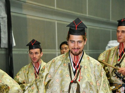 Peter Sagan v kimone určenom pre ministrov