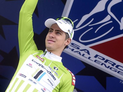 Peter Sagan už v zelenom ako líder bodovacej súťaže na USA Pro Challenge