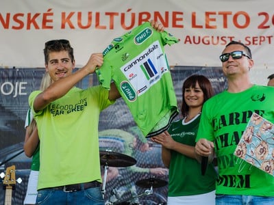 Peter Sagan so zeleným dresom zo stého ročníka Tour de France