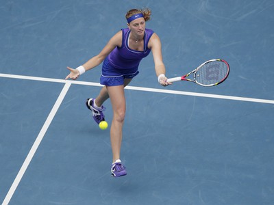 Petra Kvitová počas zápasu