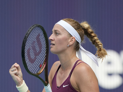 Petra Kvitová vo finále WTA turnaja v Miami