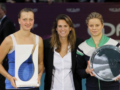 Kvitová, Mauresmová a Clijstersová