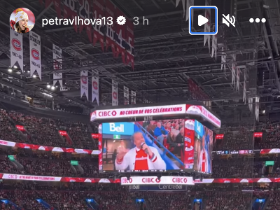 Petra Vlhová sa pochválila videom zo zápasu Montreal - Seattle