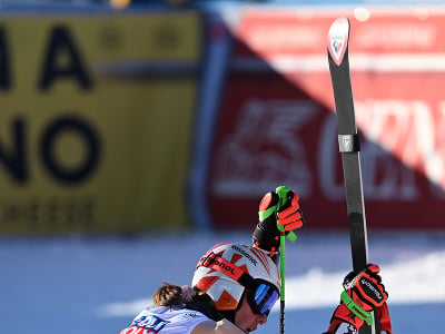 Na snímke slovenská lyžiarka Petra Vlhová