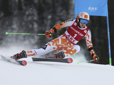 Petra Vlhová v obrovskom slalome v Åre