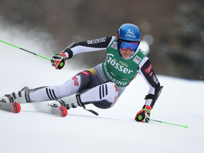 Petra Vlhová v obrovskom slalomu v Semmeringu