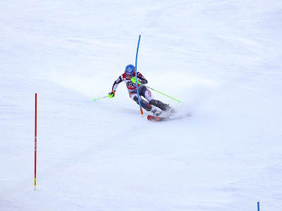 Petra Vlhová v prvom kole finálového slalomu