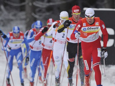 Petter Northug ťahá \