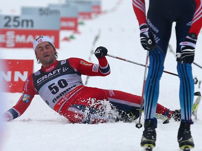 Petter Northug po víťazstve na pretekoch Tour de Ski