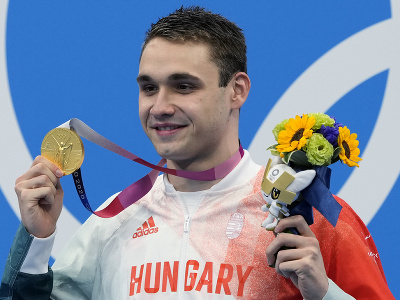 Maďar Milák získal zlato na 200 m motýlik