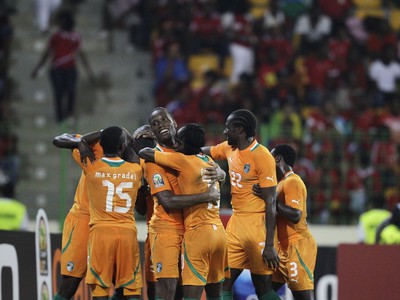 Radosť futbalistov Pobrežia Slonoviny