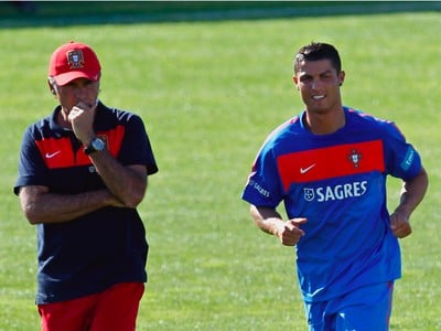 Cristiano Ronaldo a Carlos