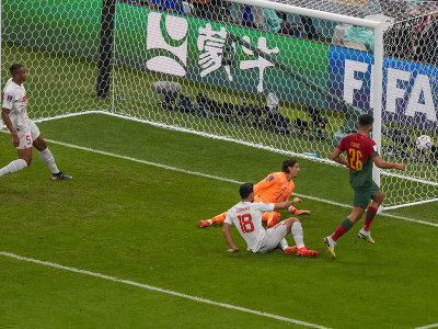 Goncalo Ramos dáva gól