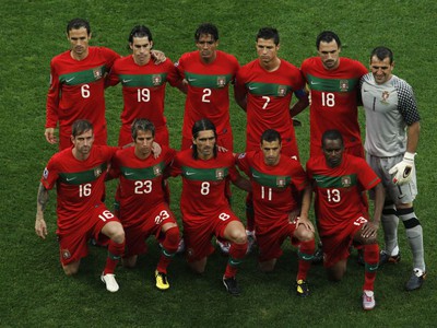Portugalský tím pred zápasom s KĽDR