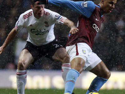 Gabriel Agbonlahor a Jamie