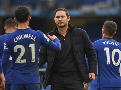 Frank Lampard a Ben Chilwell