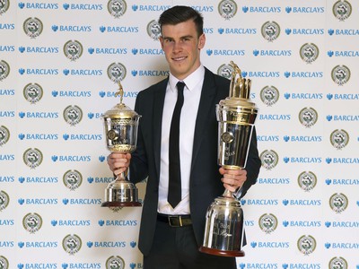Gareth Bale s trofejami