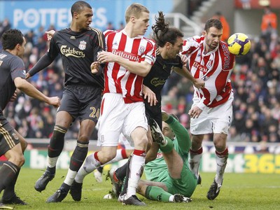Vyrovnávajúci gól Stoke City